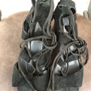 Steve Madden Womens Laced Up Heels (Size 7)